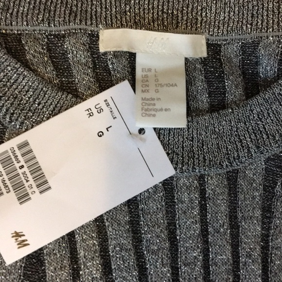 Large H&M sparkle Silver Dress - Picture 5 of 5